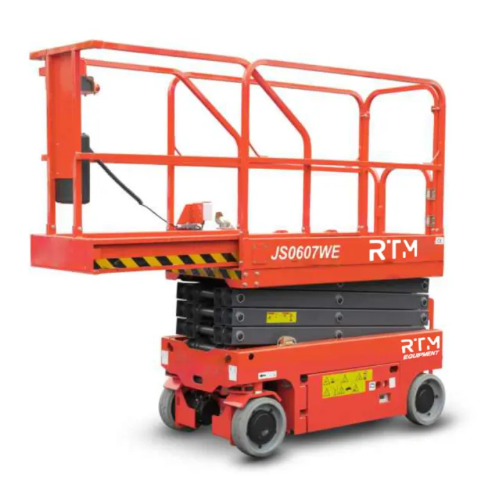 Plataforma Elevadora de Tijera RTM JS0607WE – Compacta y Segura - vista principal